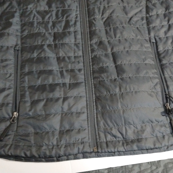 Men's Quilted Dark Blue Puffer Jacket - Picture 6 of 10